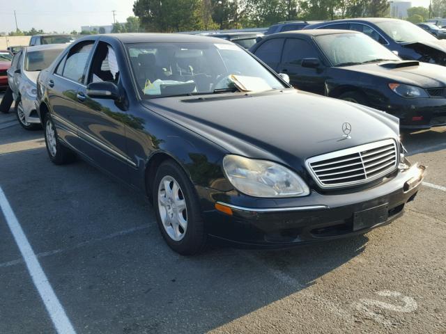 WDBNG70J4YA118950 - 2000 MERCEDES-BENZ S 430 BLACK photo 1