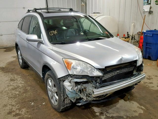 5J6RE48749L062265 - 2009 HONDA CR-V EXL SILVER photo 1