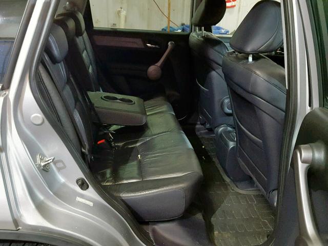 5J6RE48749L062265 - 2009 HONDA CR-V EXL SILVER photo 6