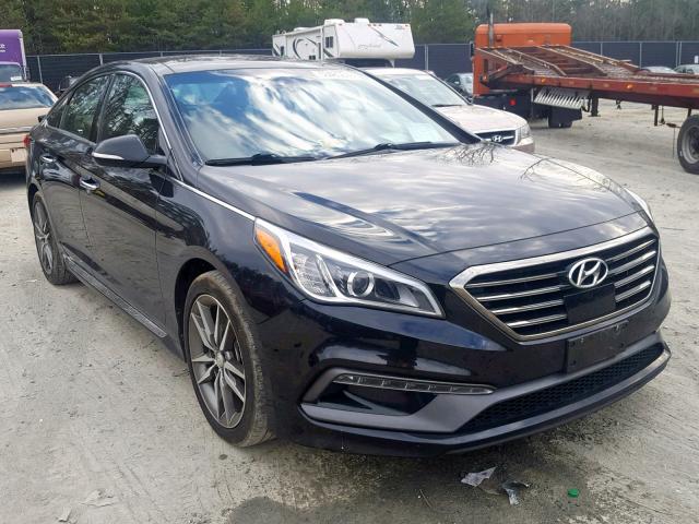 5NPE34AB4FH048679 - 2015 HYUNDAI SONATA SPO BLACK photo 1