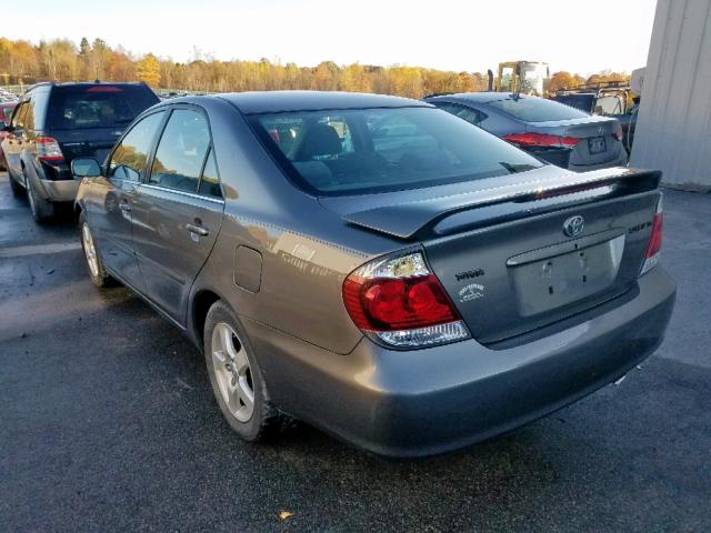 4T1BE32K55U637004 - 2005 TOYOTA CAMRY LE GRAY photo 3