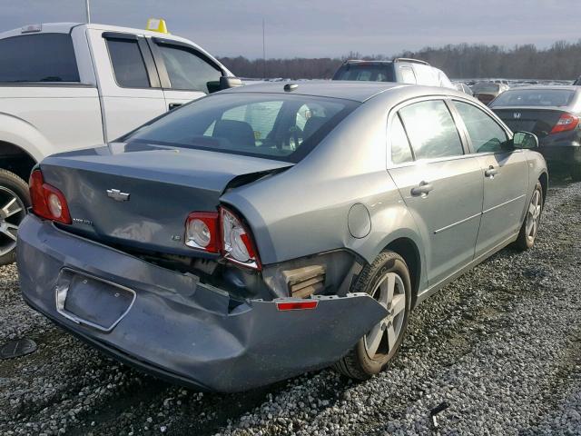 1G1ZG57B984236568 - 2008 CHEVROLET MALIBU LS BLUE photo 4