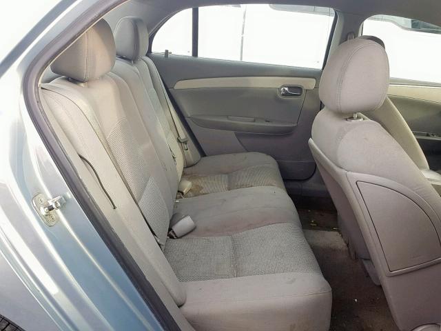 1G1ZG57B984236568 - 2008 CHEVROLET MALIBU LS BLUE photo 6