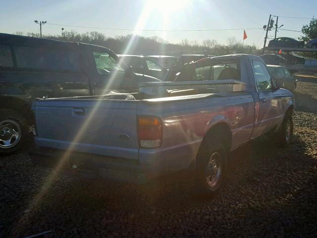 1FTYR10C9WTA44367 - 1998 FORD RANGER BLUE photo 4