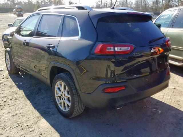 1C4PJLCB7EW323539 - 2014 JEEP CHEROKEE L BLACK photo 3