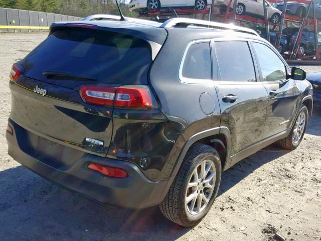 1C4PJLCB7EW323539 - 2014 JEEP CHEROKEE L BLACK photo 4