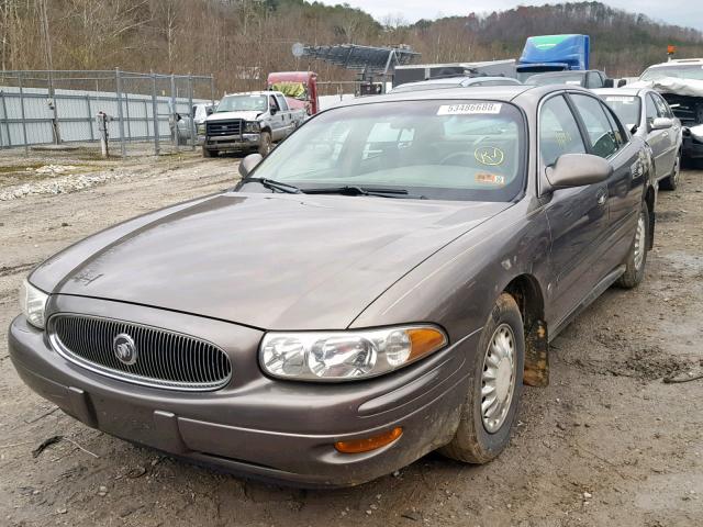 1G4HP54K82U265800 - 2002 BUICK LESABRE CU BROWN photo 2