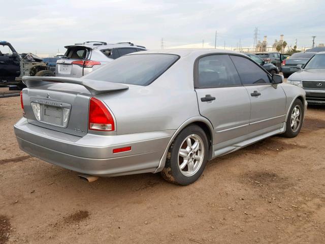 6MMAP87P43T004918 - 2003 MITSUBISHI DIAMANTE V SILVER photo 4