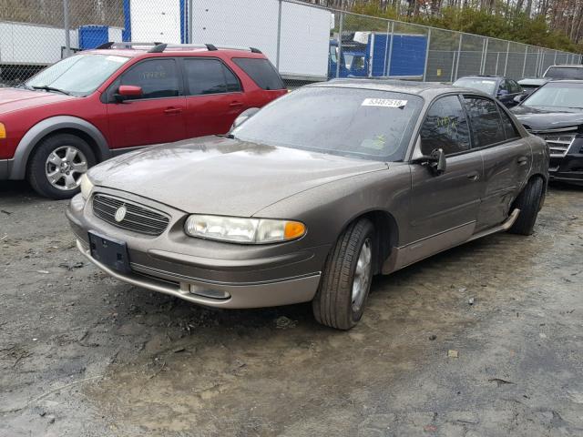 2G4WB55K531286637 - 2003 BUICK REGAL LS BROWN photo 2