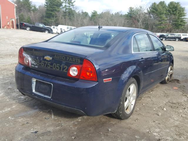 1G1ZB5EB0AF211019 - 2010 CHEVROLET MALIBU LS 蓝色 照片 4