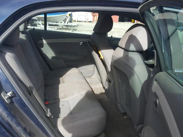 1G1ZB5EB0AF211019 - 2010 CHEVROLET MALIBU LS 蓝色 照片 6