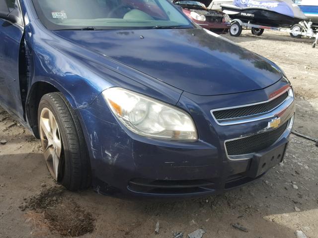 1G1ZB5EB0AF211019 - 2010 CHEVROLET MALIBU LS 蓝色 照片 9