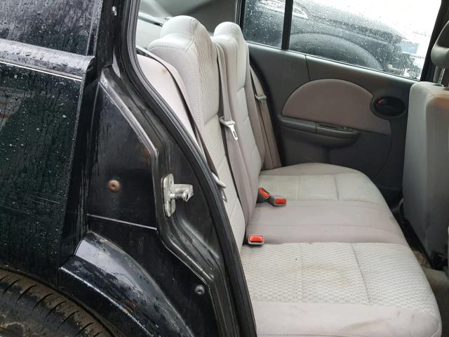 1G8AJ55F26Z127634 - 2006 SATURN ION LEVEL BLACK photo 6