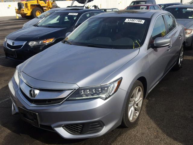 19UDE2F30GA010517 - 2016 ACURA ILX BASE GRAY photo 2