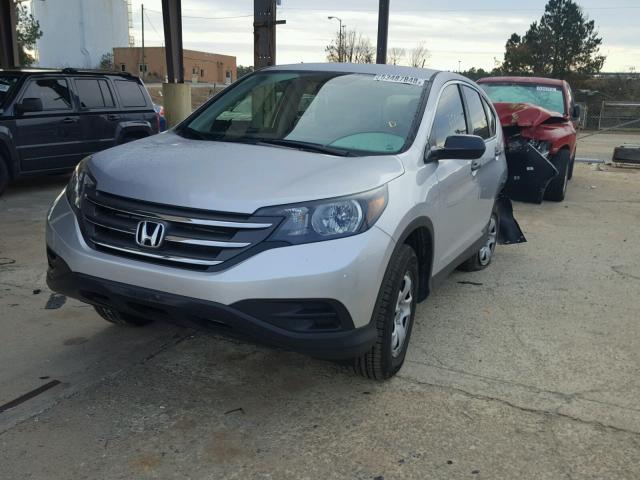 2HKRM4H3XEH715234 - 2014 HONDA CR-V LX SILVER photo 2