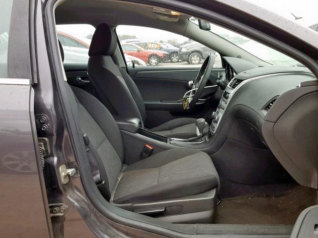 1G1ZC5EU3BF147025 - 2011 CHEVROLET MALIBU 1LT ნაცრისფერი ფოტო 5