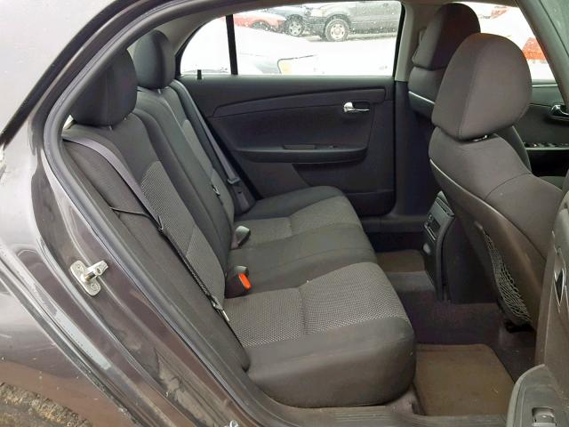 1G1ZC5EU3BF147025 - 2011 CHEVROLET MALIBU 1LT ნაცრისფერი ფოტო 6