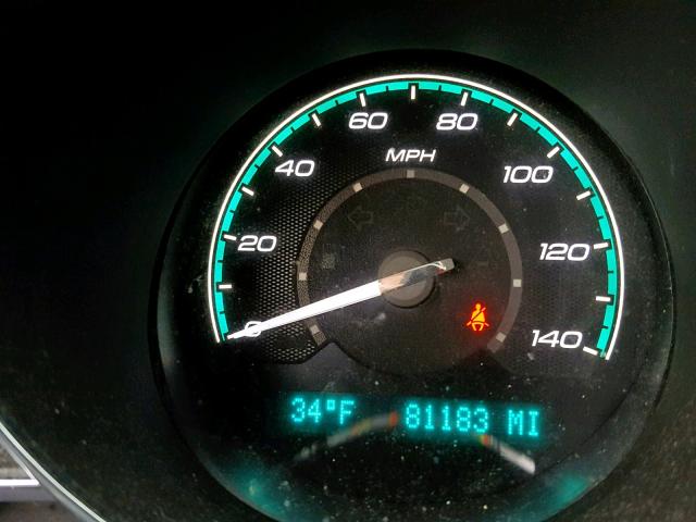 1G1ZC5EU3BF147025 - 2011 CHEVROLET MALIBU 1LT ნაცრისფერი ფოტო 8