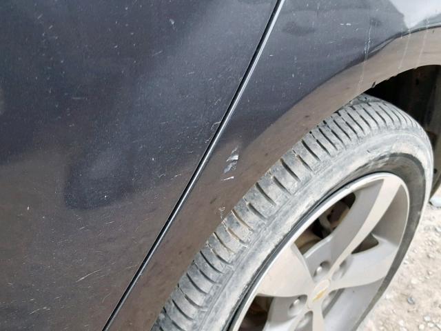 1G1ZC5EU3BF147025 - 2011 CHEVROLET MALIBU 1LT ნაცრისფერი ფოტო 9