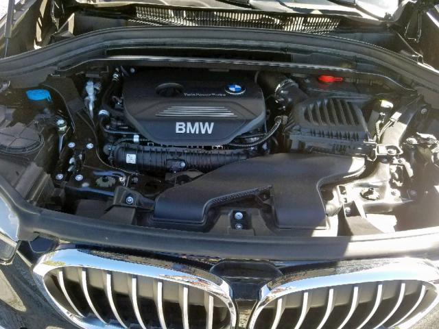 WBXHT3Z36J4A66268 - 2018 BMW X1 XDRIVE2 BLACK photo 7