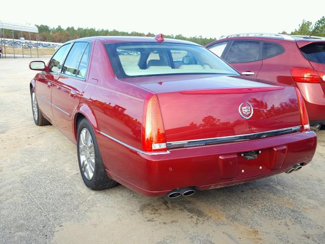 1G6KP5ES3BU100507 - 2011 CADILLAC DTS PLATIN RED photo 3