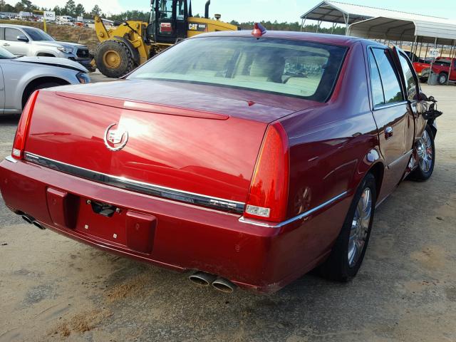 1G6KP5ES3BU100507 - 2011 CADILLAC DTS PLATIN RED photo 4