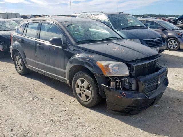 1B3HB28A99D172914 - 2009 DODGE CALIBER SE BLACK photo 1