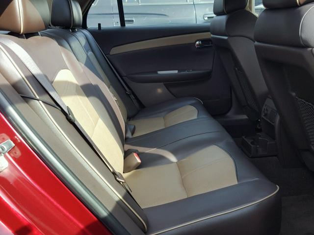 1G1ZK57729F128177 - 2009 CHEVROLET MALIBU LTZ მუქწითელი ფოტო 6