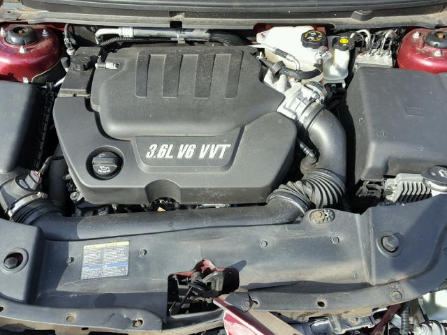 1G1ZK57729F128177 - 2009 CHEVROLET MALIBU LTZ მუქწითელი ფოტო 7