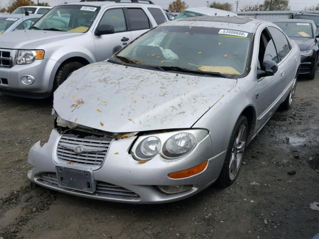 2C3AE66G41H618520 - 2001 CHRYSLER 300M SILVER photo 2