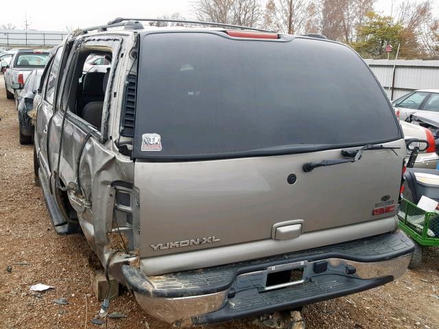 1GKFK16Z53J144484 - 2003 GMC YUKON XL K BEIGE photo 3