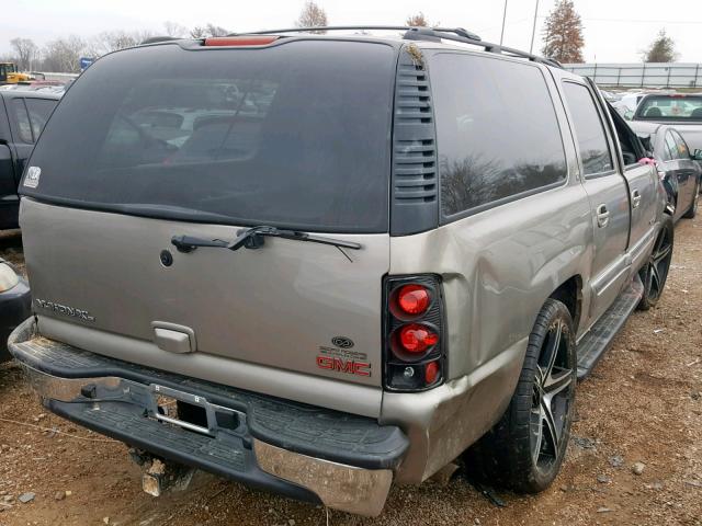 1GKFK16Z53J144484 - 2003 GMC YUKON XL K BEIGE photo 4