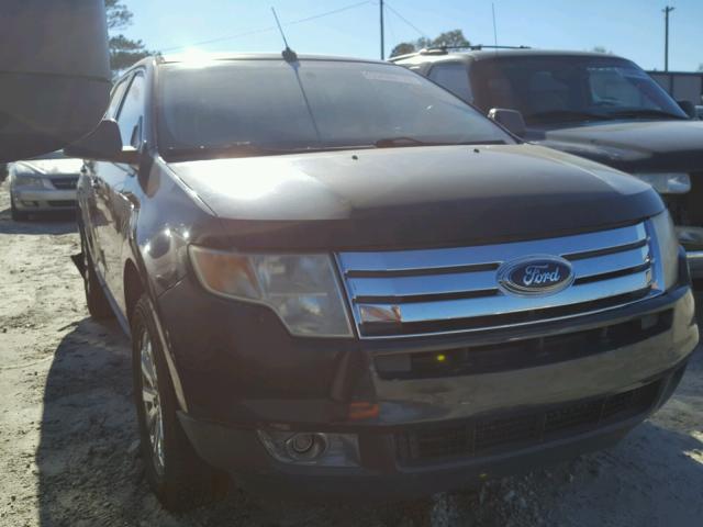 2FMDK38C87BB20161 - 2007 FORD EDGE SEL BLACK photo 1