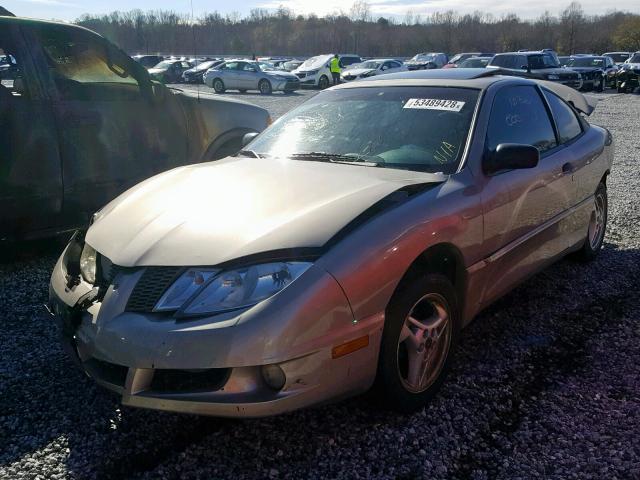 1G2JB12F847186829 - 2004 PONTIAC SUNFIRE GOLD photo 2