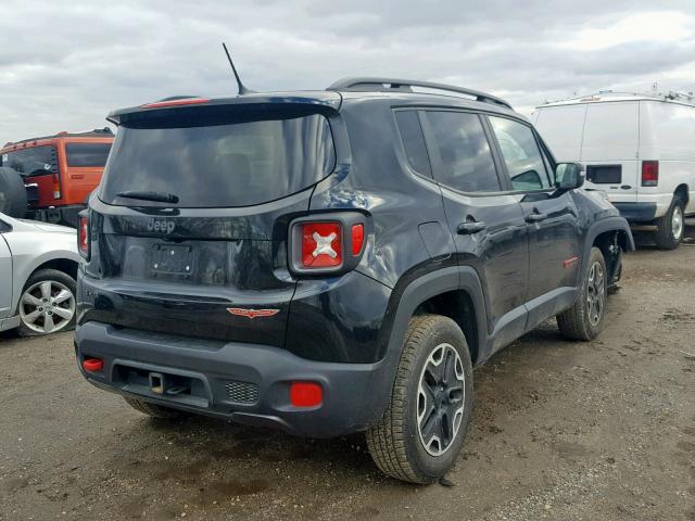 ZACCJBCTXGPC97732 - 2016 JEEP RENEGADE T BLACK photo 4