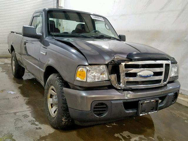 1FTYR10D49PA24744 - 2009 FORD RANGER CHARCOAL photo 1
