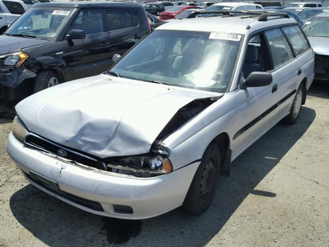 4S3BK6350S7342507 - 1995 SUBARU LEGACY L/O SILVER photo 2