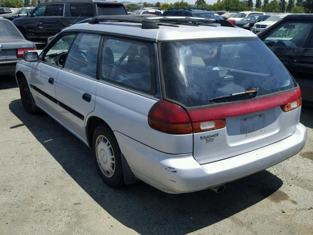 4S3BK6350S7342507 - 1995 SUBARU LEGACY L/O SILVER photo 3