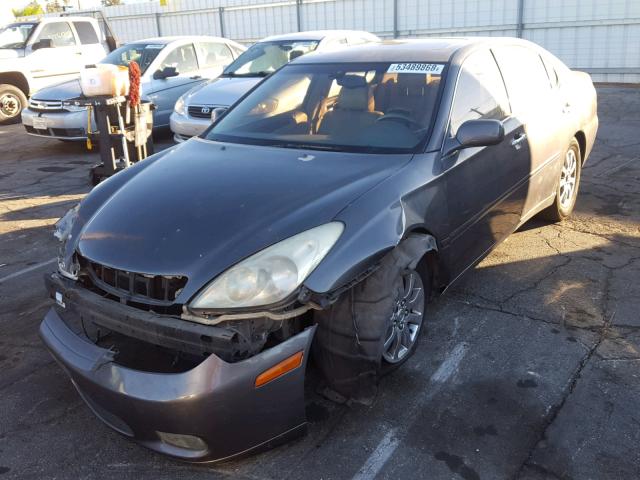 JTHBF30G830110383 - 2003 LEXUS ES 300 GRAY photo 2