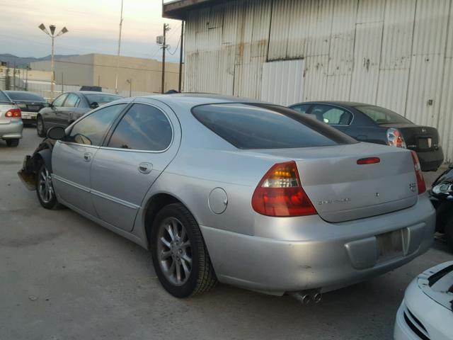 2C3AE66G31H603765 - 2001 CHRYSLER 300M SILVER photo 3