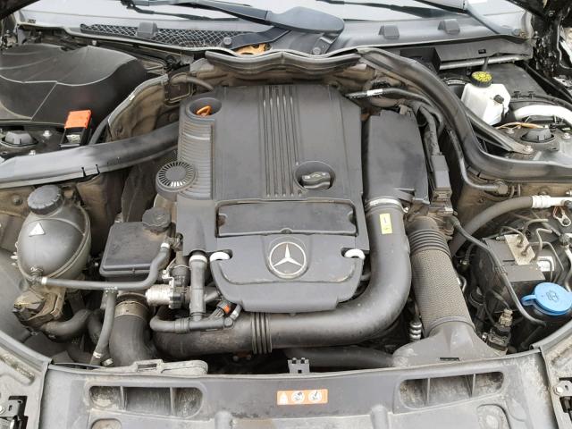 WDDGF4HB9CA632039 - 2012 MERCEDES-BENZ C 250 BLACK photo 7