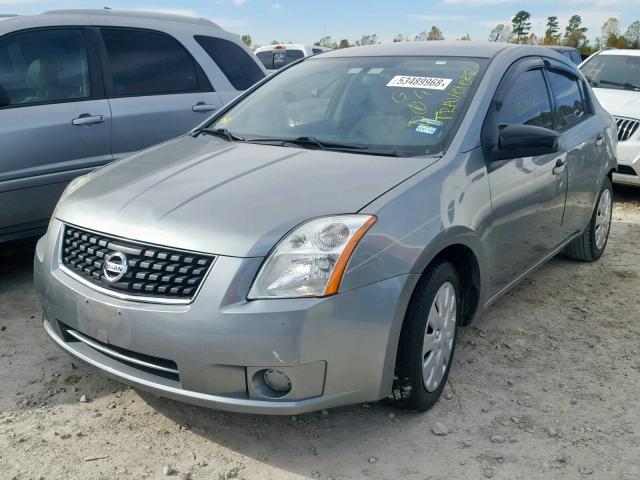 3N1AB61E48L733522 - 2008 NISSAN SENTRA 2.0 GRAY photo 2