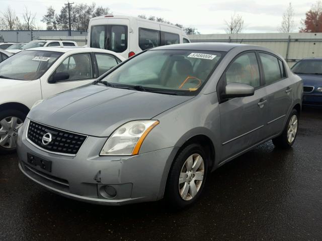 3N1AB61E68L696683 - 2008 NISSAN SENTRA 2.0 SILVER photo 2