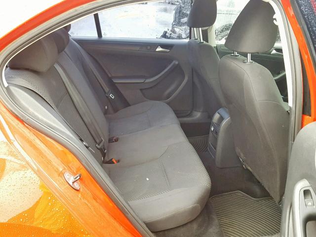 3VW2K7AJ7EM234172 - 2014 VOLKSWAGEN JETTA BASE 红色 照片 6