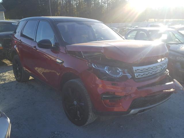 SALCR2BG1HH688170 - 2017 LAND ROVER DISCOVERY RED photo 1
