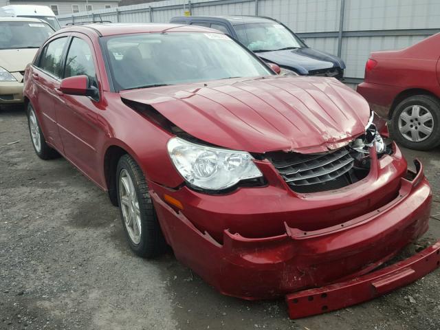 1C3LC56R27N520709 - 2007 CHRYSLER SEBRING TO RED photo 1