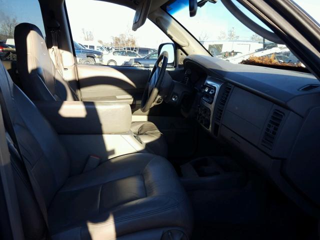 1D4HS58N03F512131 - 2003 DODGE DURANGO SL BLUE photo 5