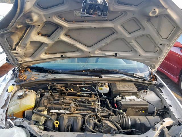 1FAFP34N37W321928 - 2007 FORD FOCUS ZX4 SILVER photo 7