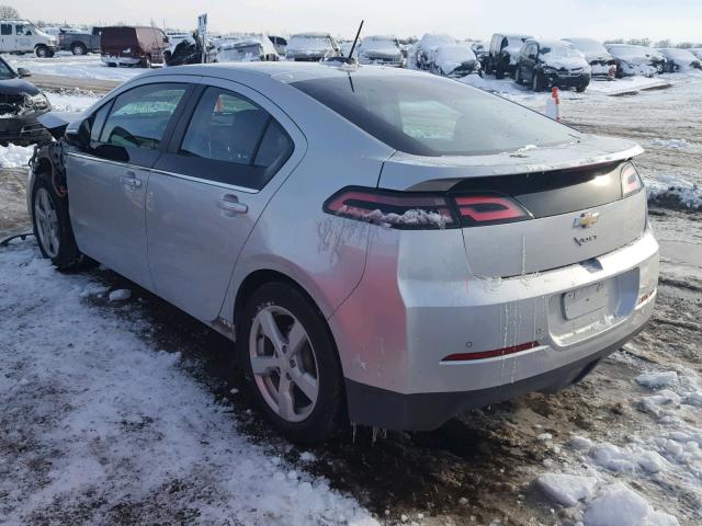 1G1RB6E41FU105852 - 2015 CHEVROLET VOLT SILVER photo 3