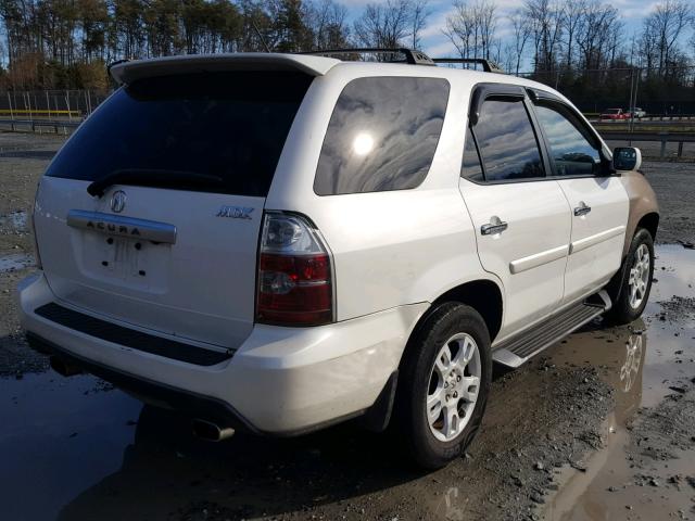 2HNYD18894H560442 - 2004 ACURA MDX TOURIN WHITE photo 4